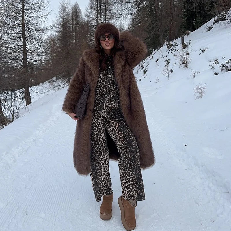 Manteau long Fourrure