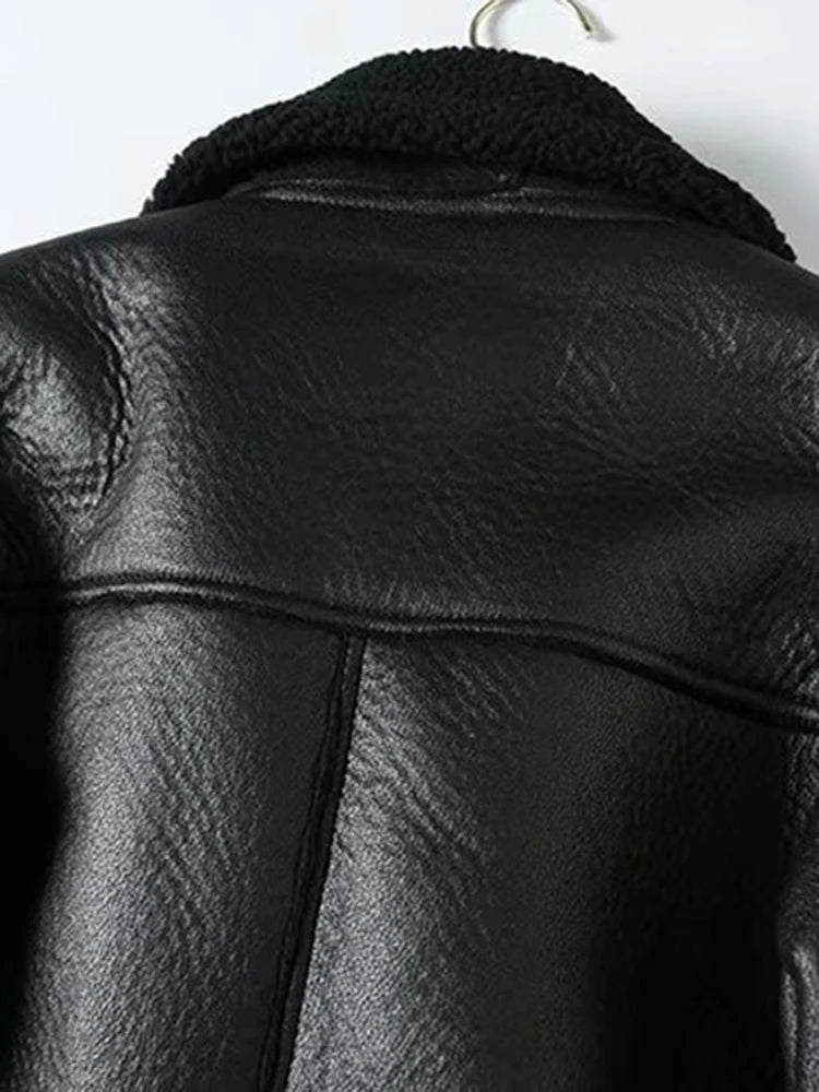 Manteaux femmes simili cuir