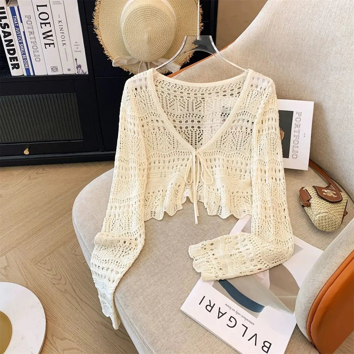 Gilet Crochet Bohème