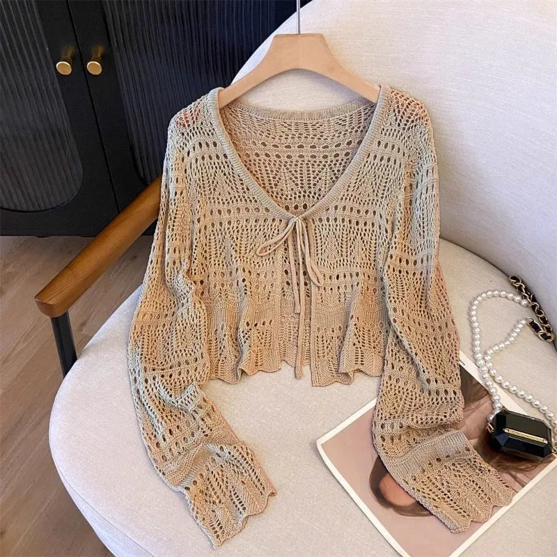 Gilet Crochet Bohème
