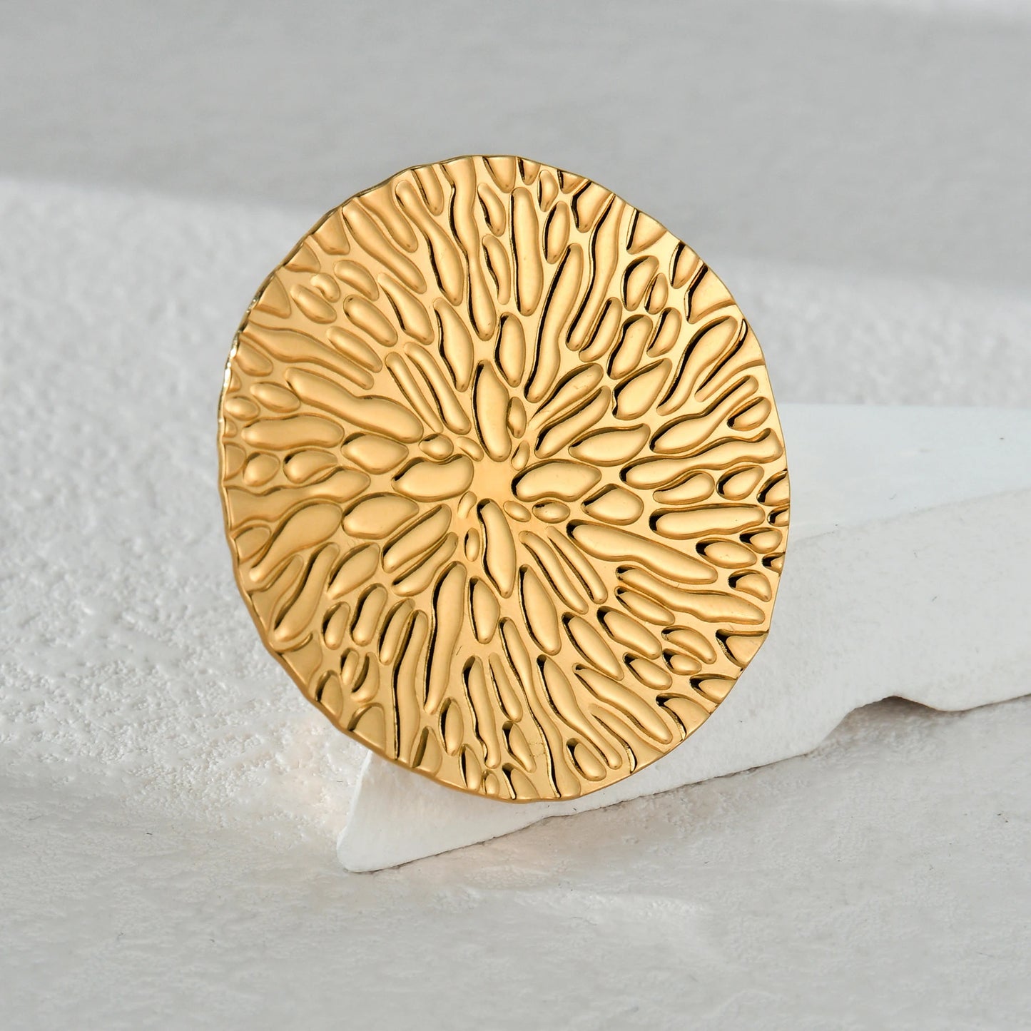 Bague argent et doré