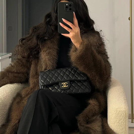 Manteau long Fourrure