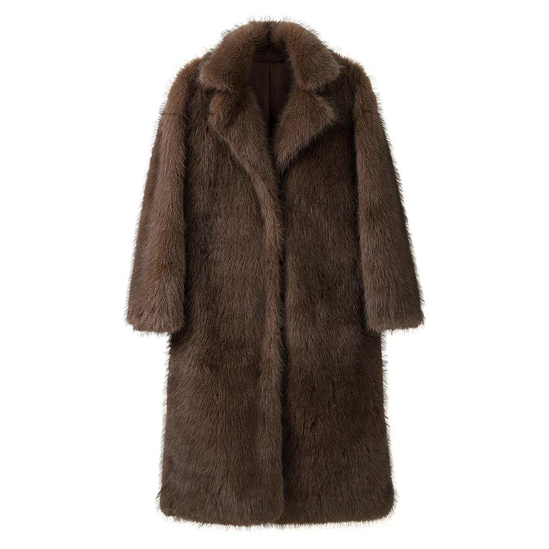 Manteau long Fourrure