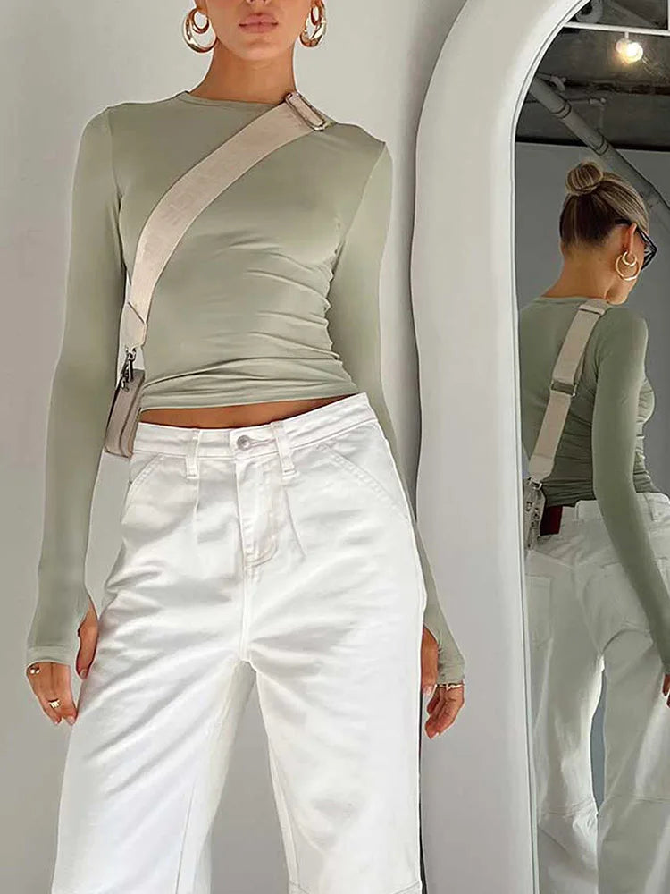 T-shirt Femme Manches Longues