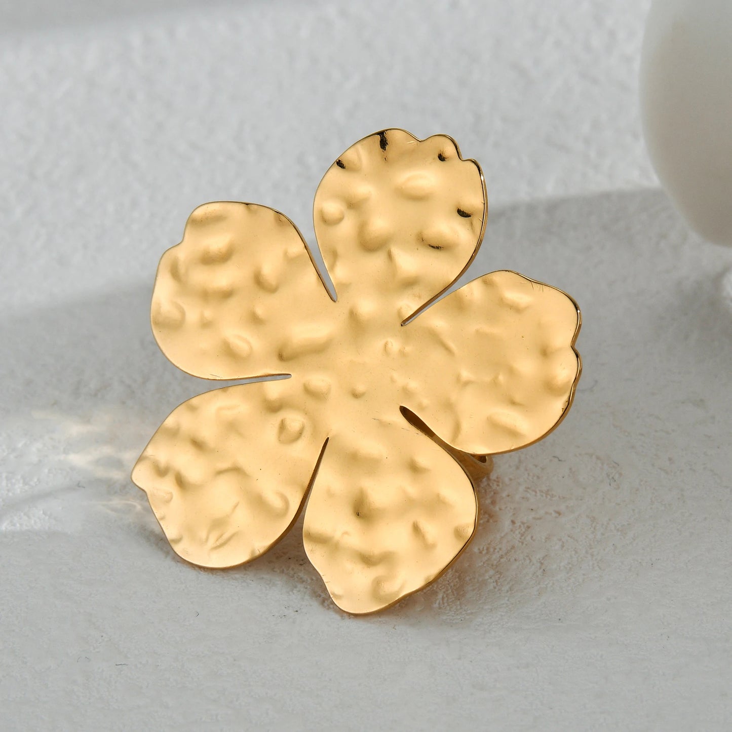 Bague argent et doré